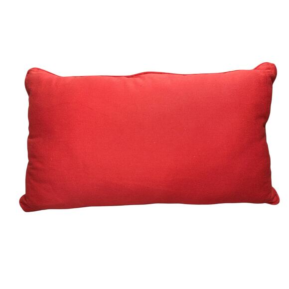 Storehouse Decorative Lumbar Pillow Letters To Santa Christmas Embroidered 12x22 - Picture 7 of 10